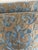 Aqua Pair of Custom Fortuny Textile Pillows With Velvet Backs For Sale - Image 8 of 10