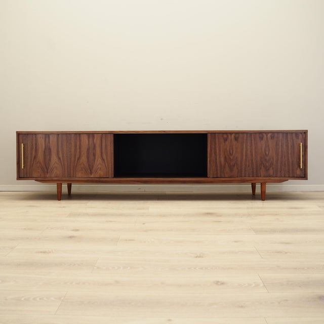 Scandinavian Walnut Sideboard, 2000s For Sale - Image 15 of 15