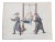 Antique Hand Colored Print of Chinese Life For Sale