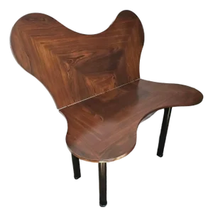 1950s Dunbar Rosewood Center Table/Flip Top CloverTable by Edward Wormley