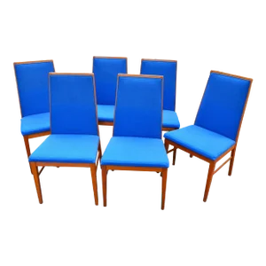 Danish Modern Teak Dining Chairs #7866 by Dyrlund, Denmark - Set of 6