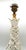 Spanish Ceramic Applied Flowers Lamp from Bondia, 1940s For Sale - Image 4 of 18