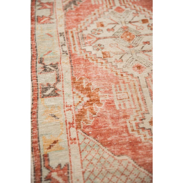 Textile Vintage Distressed Oushak Rug Runner - 2'5" x 5'5" For Sale - Image 7 of 9