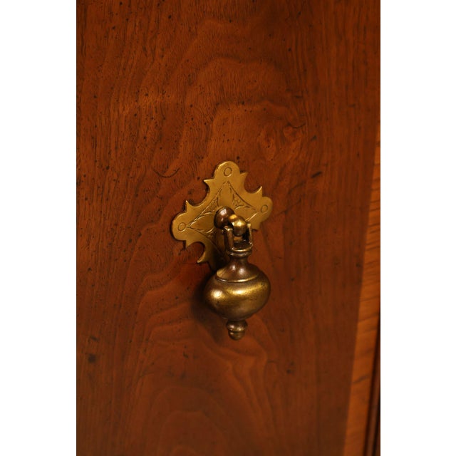 Henredon 18th Century Portfolio Georgian Style Walnut Server For Sale - Image 14 of 18