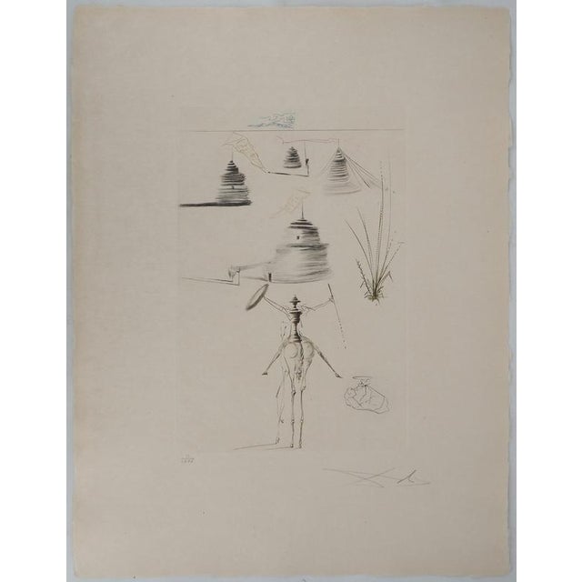 Salvador Dali, King Mark's Camp, Engraving For Sale - Image 8 of 8
