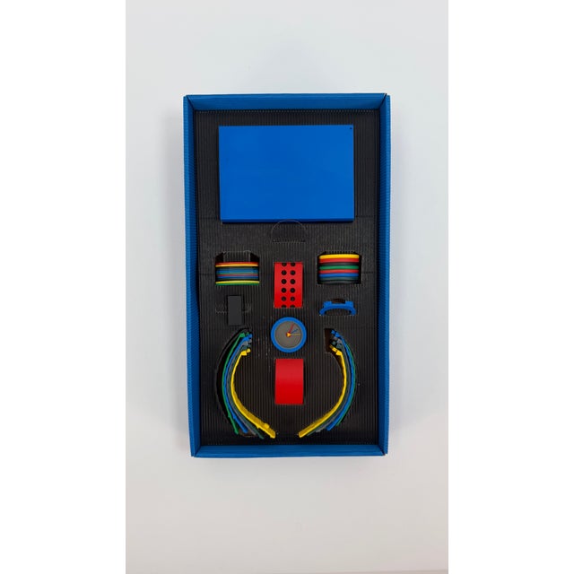 Rare 1995 Click Clock Complete Set by Verner Panton for Crival – Nos Swiss Design For Sale - Image 16 of 16