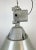 Gray Industrial Explosion Proof Lamp with Aluminium Shade from Polam, 1970s For Sale - Image 8 of 16
