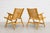 Pair of Mid Century Modern "Rex" Folding Lounge Chairs Designed by Niko Kralj, C. 1960's For Sale - Image 4 of 13