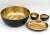1970's Hammered Bronze Serving Dishes With Dark Applied Patina - Set of 4 For Sale - Image 13 of 13