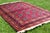 Red 1970s Vintage Traditional Turkish Anatolian Hand Knotted Ikat Kayseri Rug For Sale - Image 8 of 10