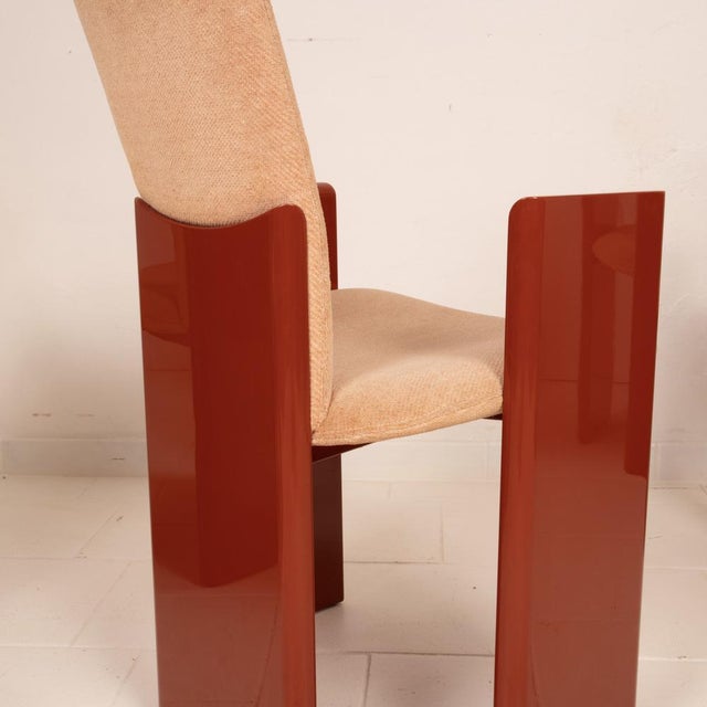 Chairs by Kinu di Motomi Kawakami for Arflex, 1983, Set of 4 For Sale - Image 17 of 18