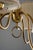 Swedish Modern Brass and Glass Chandelier, 1940s For Sale - Image 12 of 16