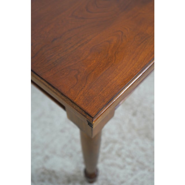 Bernhardt Martha Stewart Cherry 3 Drawer Desk For Sale - Image 12 of 18