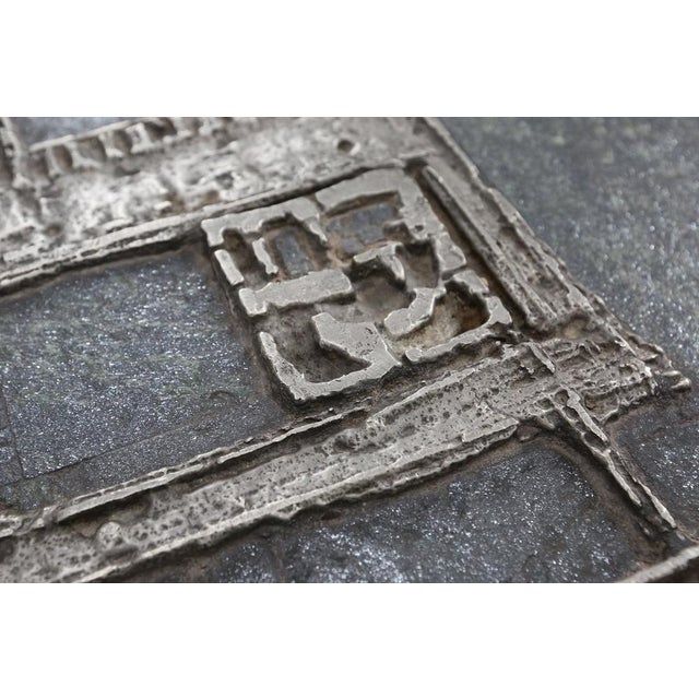 Metal Brutalist Coffee Table by Pia Manu, 1960s For Sale - Image 7 of 15