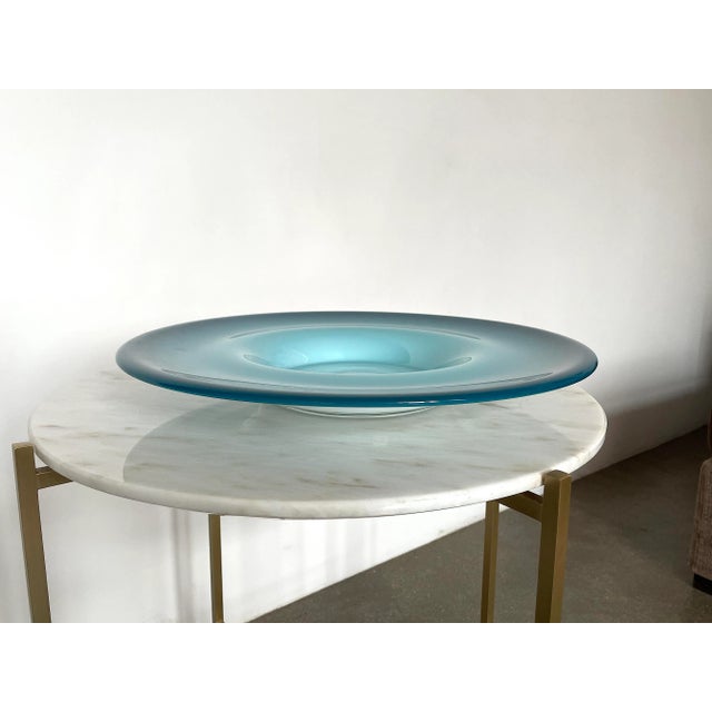 1960's Italian Decorative Centerpiece Plate For Sale - Image 9 of 10