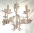 Vintage Tole 6-Light Chandelier With Rose Details For Sale - Image 14 of 18