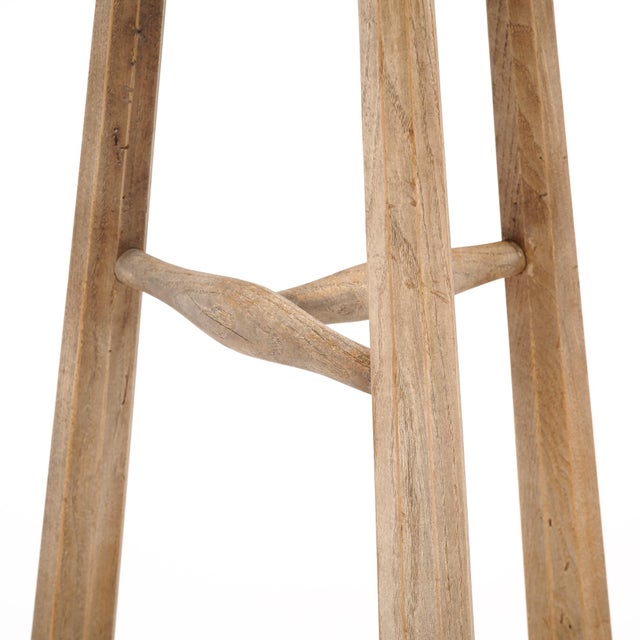 Brown Vintage French Stools by Audoux Minet For Sale - Image 8 of 9