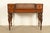 Victorian Grand Rapids Chair Co. Antique Victorian Carved Walnut Slant Front Writing Desk, Circa 1930s For Sale - Image 3 of 15