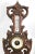 Rococo Style Wall-Mounted Weather Station in Carved Walnut, 1910s For Sale - Image 6 of 10