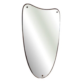 Vintage Danish Mirror with Teak Frame, 1960 For Sale