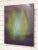 2020s Contemporary Abstract Oil, Acrylic and Silver Particles on Wood Panel Painting "Prism (Cyan-Orange-Green)" by Bernadette Jiyong Frank For Sale - Image 5 of 7