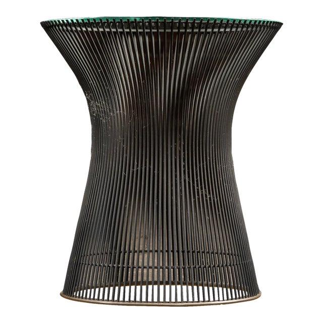 Mid-Century Warren Platner Wireframe Side Table by Knoll For Sale