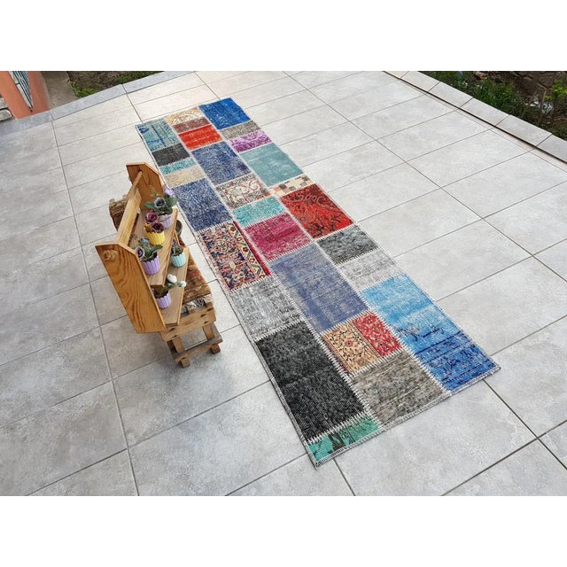 Mid 20th Century Turkish Wool Anotolian Carpet For Sale - Image 6 of 10