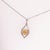 Orange Citrine Pendant Necklace With Earth Mined Diamonds: Solid 14k Gold, Round 5mm For Sale - Image 8 of 8