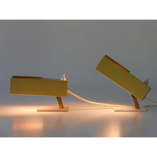 Mid-Century Modern German Bedside Table Lamps, 1950s, Set of 2 For Sale - Image 17 of 18