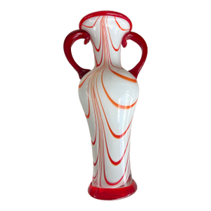 Vintage Murano Style Blown Glass Vase