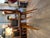 Italian Wooden Chairs in Leather and Brass, 1950s, Set of 6 For Sale - Image 6 of 18
