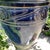This Mediterranean Style Pottery Studio Cobalt Blue Glazed Ceramic Planter features an incised Tan Scroll pattern, adding...
