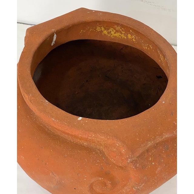 English Garden Planter Pots of Terracotta - Two Available - Individually Priced For Sale - Image 4 of 10