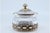 Compote in Cut Glass with Cut Silver Structure and Lid Knob For Sale - Image 4 of 11
