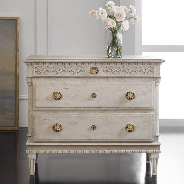 Honoring the craftsmanship and quality of the past, this gorgeous furniture piece is shure to become a modern-day...