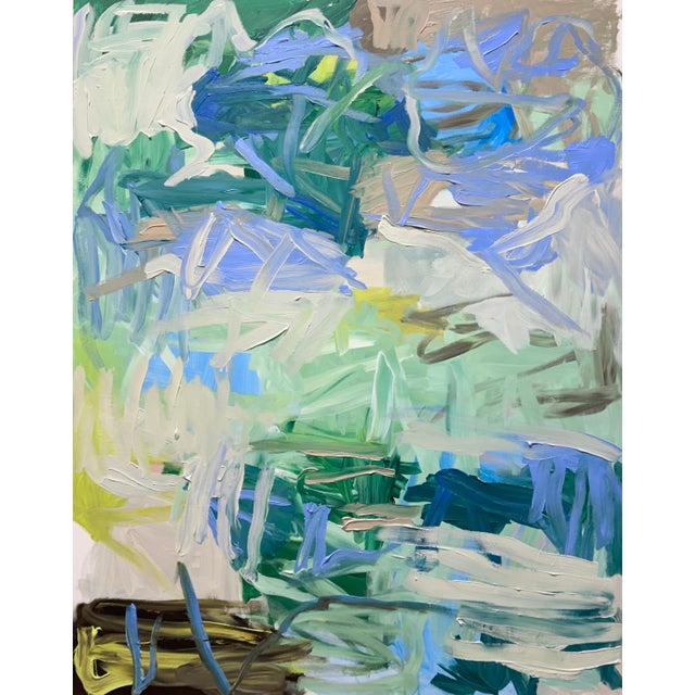 “Salt Meadow” Original Painting by Hayley Morée For Sale