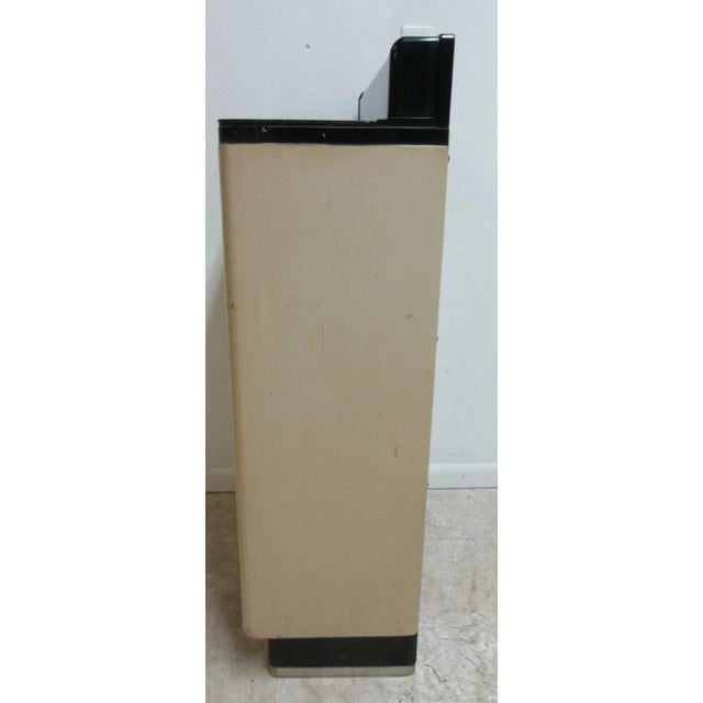 Wood 1940s Art Deco Dental Cabinet Industrial Medical Chest Dresser Tan 10 Drawer For Sale - Image 7 of 11