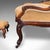 Antique Colonel's Salon Chair & Stool, English, Parlour Seat, Early Victorian For Sale - Image 11 of 12