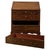 Early 20th Century English Cross-Banded Mahogany Bureau For Sale - Image 4 of 14
