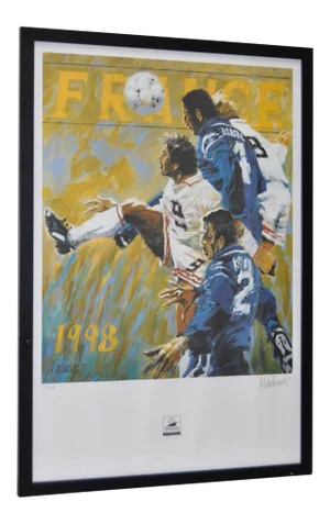 France World Cup Lithograph by Aldo Luongo C.1998