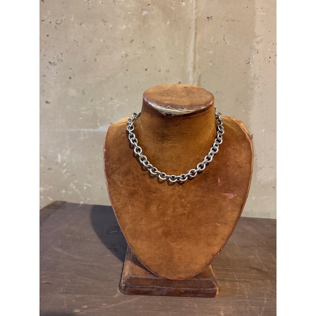 Modern Vintage Tiffany Staring Silver Necklace For Sale - Image 3 of 10