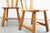 Brutalist Vintage Brutalist Oak Chairs by De Puydt, 1960s, Set of 6 For Sale - Image 3 of 12