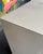 Classic 80s styling in this tallboy. Cream laminate surrounds the case with gold trim accent at the top and bottom. Great...