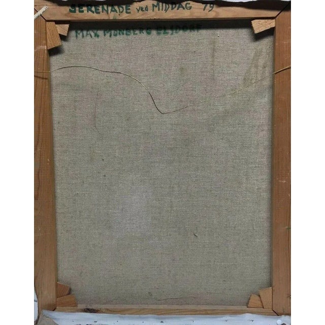 Max Monberg-Elsdor, Autodiktat, 1900, Oil on Canvas For Sale - Image 5 of 6