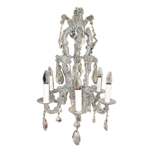1920s Maria Theresa Crystal Chandelier