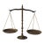 Vintage Brass Scales of Justice For Sale