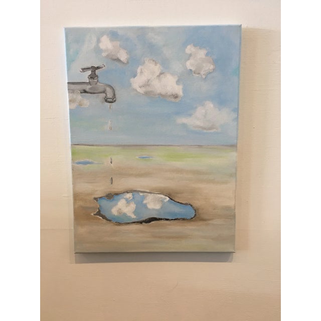 Contemporary "Dripping Truth" Painting For Sale - Image 3 of 6