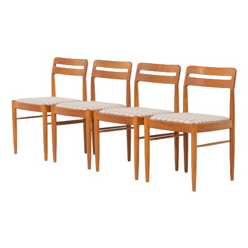 Dining Chairs by H.W. Klein for Bramin, Set of 4 For Sale