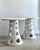 Vintage Italian Marble Cutout Side Tables - A Pair For Sale - Image 13 of 14