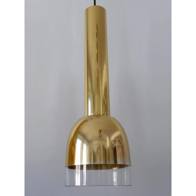 Mid-Century Modern Pendant Lamps from Glashütte Limburg, Germany, 1970s, Set of 3 For Sale - Image 6 of 18